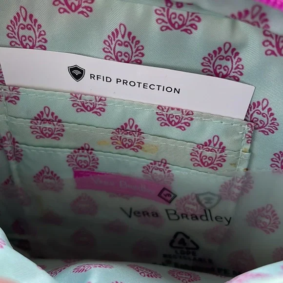 Vera Bradley wildflower paisley Crossbody NWT - Picture 3 of 3